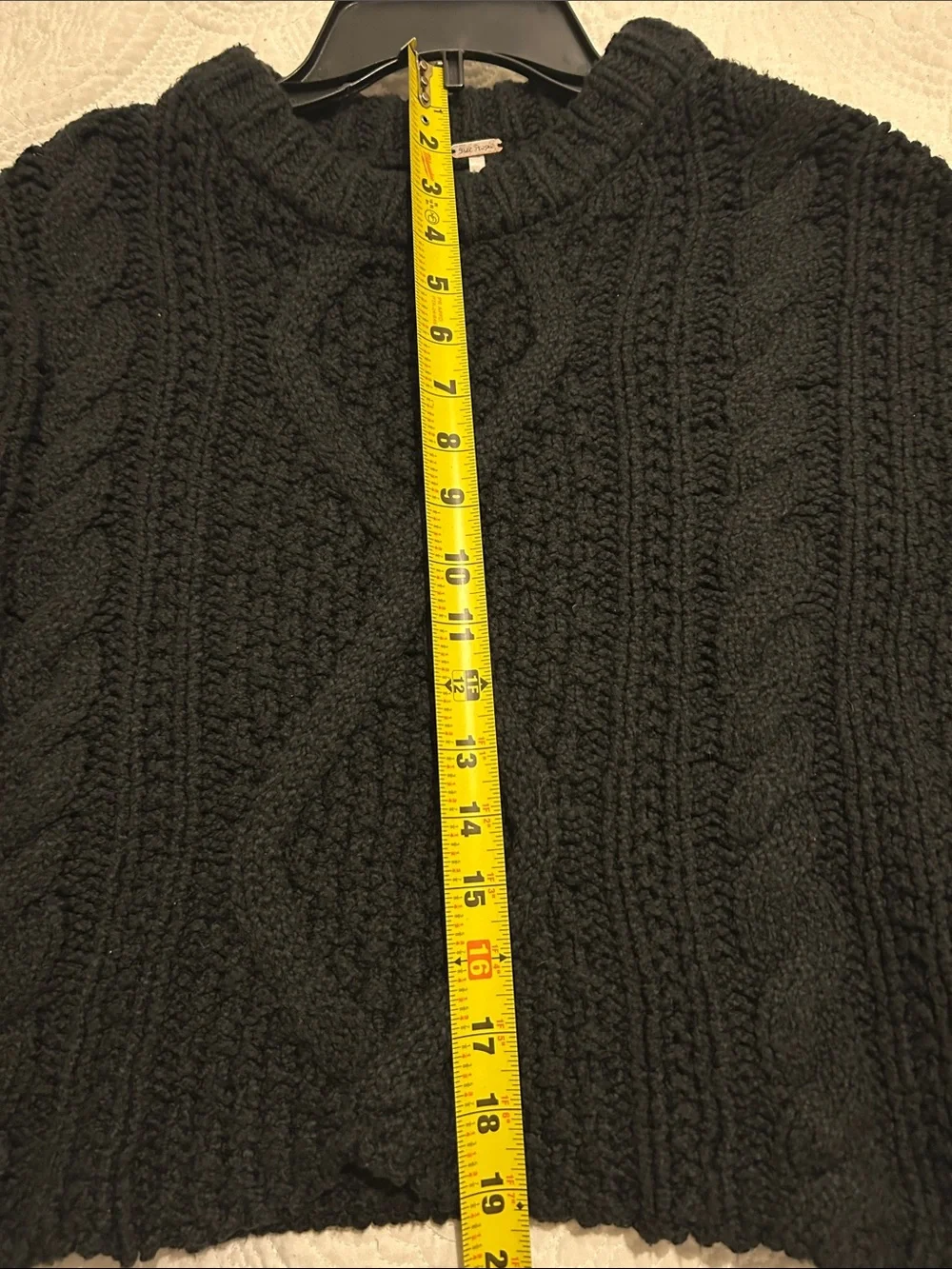 Free People Cutting Edge Cable Pullover Sweater Size Medium